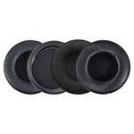 2 قطع واقيات أذن لسماعات Audio-Technica AD1000X AD2000X AD900X AD700X، النمط: جلد بروتين أسود، جلد بروتين أسود سميك، فلانيل أسود، جلد حمل أسود، شريط رأس صلب، شريط رأس مجوف