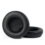 2 قطع واقيات أذن لسماعات Audio-Technica AD1000X AD2000X AD900X AD700X، النمط: جلد بروتين أسود، جلد بروتين أسود سميك، فلانيل أسود، جلد حمل أسود، شريط رأس صلب، شريط رأس مجوف