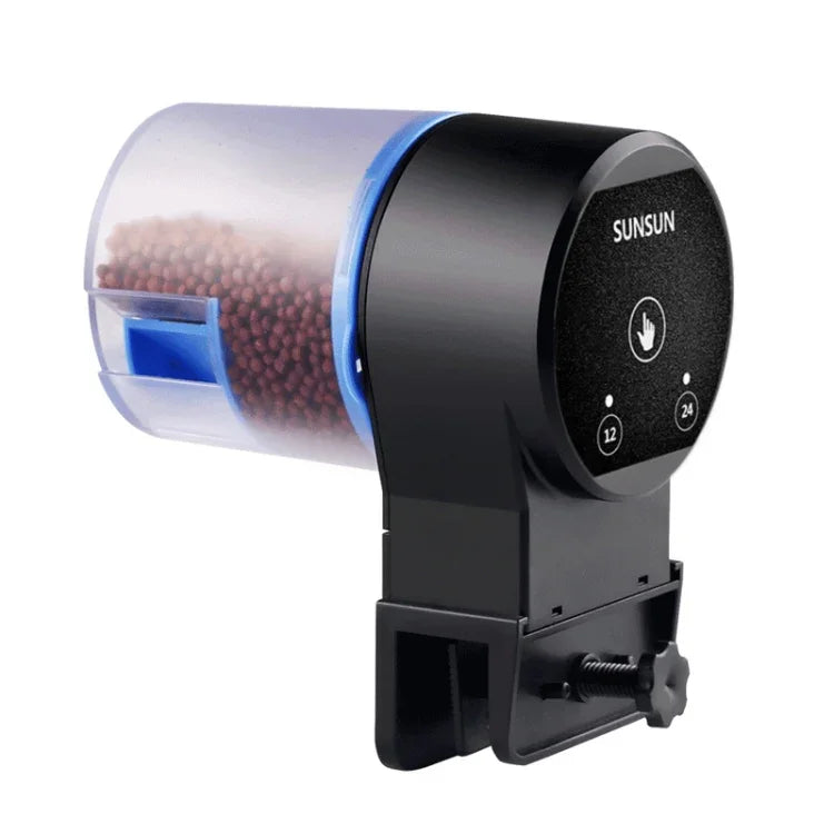 مغذي حوض سمك ذكي بتوقيت تلقائي SUNSUN، AK-01S، AK-02 USB، AK-03 WIFI