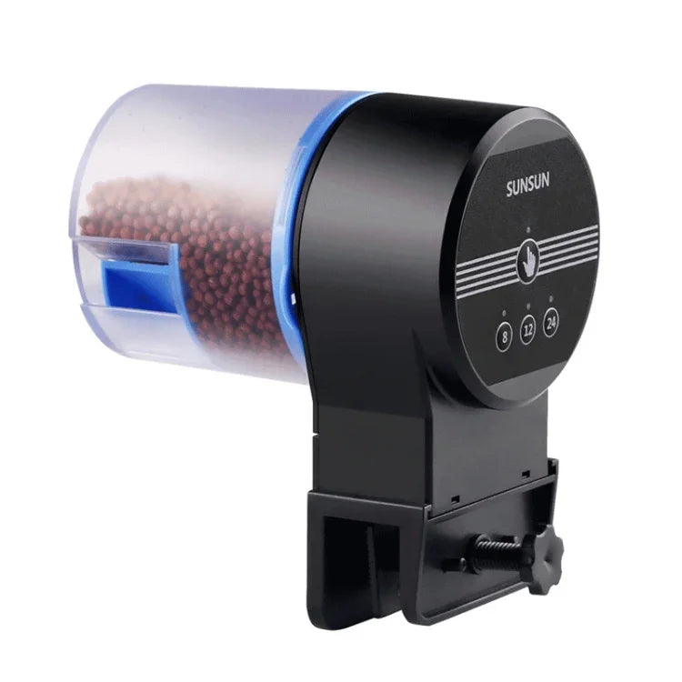 مغذي حوض سمك ذكي بتوقيت تلقائي SUNSUN، AK-01S، AK-02 USB، AK-03 WIFI