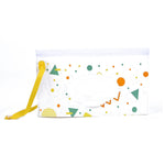 Baby EVA Wet Wipes Bag Portable Flip Removable Sanitary Wet Wipes Bag, Cactus, Red Flower, Feather, Triangle, Crown, Shell, Style 3, Dot, Black And Grey Stripe, Floating Object, Gear, Cat Claw, Geometric Figure, Space, Whale, Orange Space, Big Round Ba...