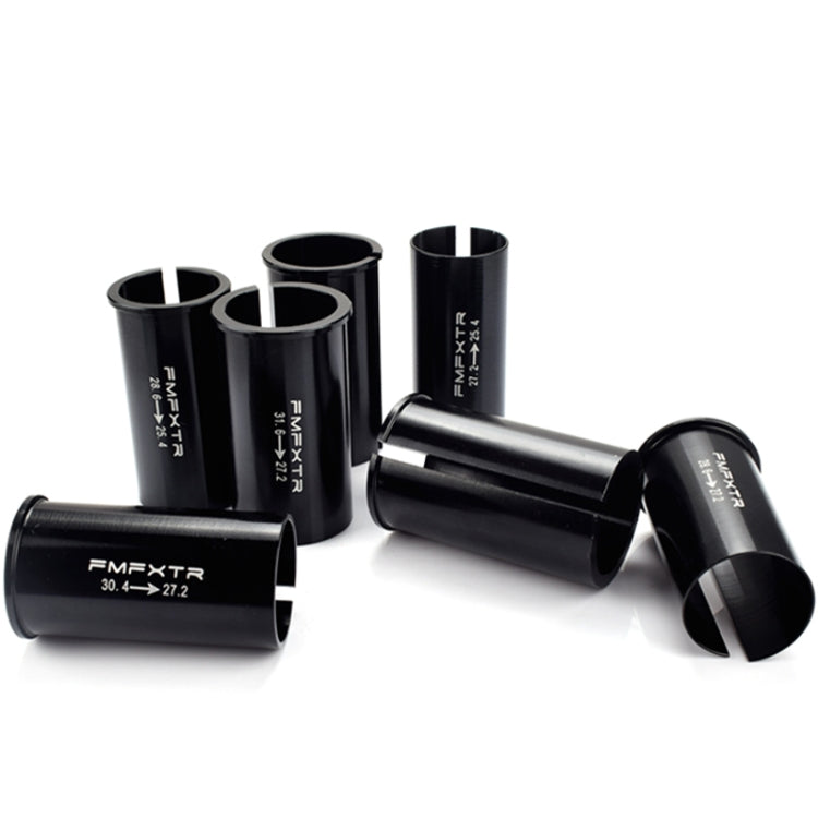 2 PCS FMFXTR Bicycle Seat Tube Reducer Sleeve Conversion Sleeve, Specification:, 27.2mm To 25.4mm, 28.6mm To 25.4mm, 28.6mm To 27.2mm, 30.4mm To 27.2mm, 30.8mm To 27.2mm, 31.6mm To 27.2mm, 33.9mm To 27.2mm, 33.9mm To 31.6mm