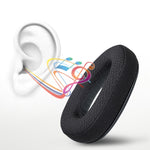 2 قطع أغطية أكمام سماعة رأس لسماعة Sennheiser GSP300 GSP370 GSP350، النمط: جلد بروتين، جلد حمل، شريط رأس أسود، شريط رأس أحمر، شريط رأس أزرق، قماش شبكي