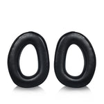 2 قطع أغطية أكمام سماعة رأس لسماعة Sennheiser GSP300 GSP370 GSP350، النمط: جلد بروتين، جلد حمل، شريط رأس أسود، شريط رأس أحمر، شريط رأس أزرق، قماش شبكي
