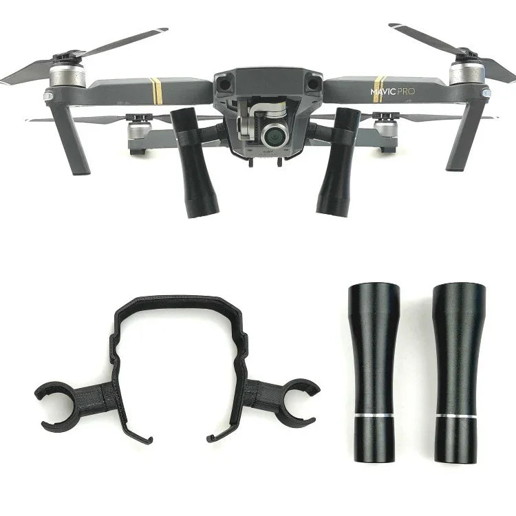 ضوء تعبئة LED للطائرات بدون طيار مع ضوء رؤية أمامي وضوء ليلي وكشاف لـ DJI Mavic Pro