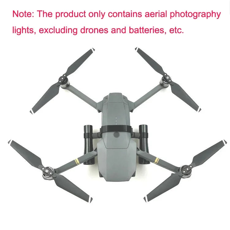 ضوء تعبئة LED للطائرات بدون طيار مع ضوء رؤية أمامي وضوء ليلي وكشاف لـ DJI Mavic Pro