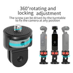 محول حامل ثلاثي بمسمار 1/4 بوصة لكاميرات Gopro 10 9 8 7 / Eken / Insta360 One X R