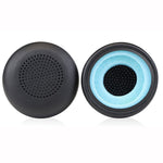 2 قطع أغطية سماعة رأس لسماعة Jabra Evolve 75 75+ / 75 UC / 75MS، النمط: بدون إبزيم، مع إبزيم