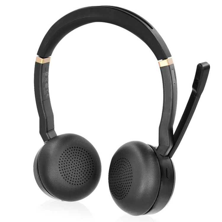 2 قطع أغطية سماعة رأس لسماعة Jabra Evolve 75 75+ / 75 UC / 75MS، النمط: بدون إبزيم، مع إبزيم