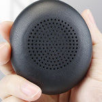 2 قطع أغطية سماعة رأس لسماعة Jabra Evolve 75 75+ / 75 UC / 75MS، النمط: بدون إبزيم، مع إبزيم
