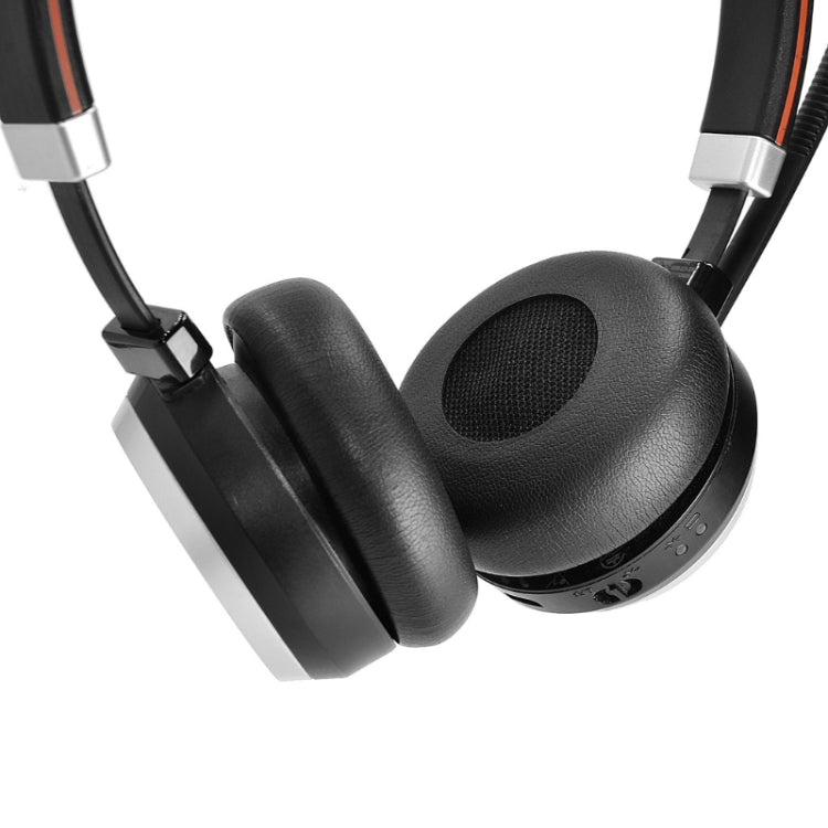 زوج واحد من أغطية سماعة رأس لسماعة Jabra Evolve 20 20SE 30 30II 40 65 65+، أصلي، جلد بروتين