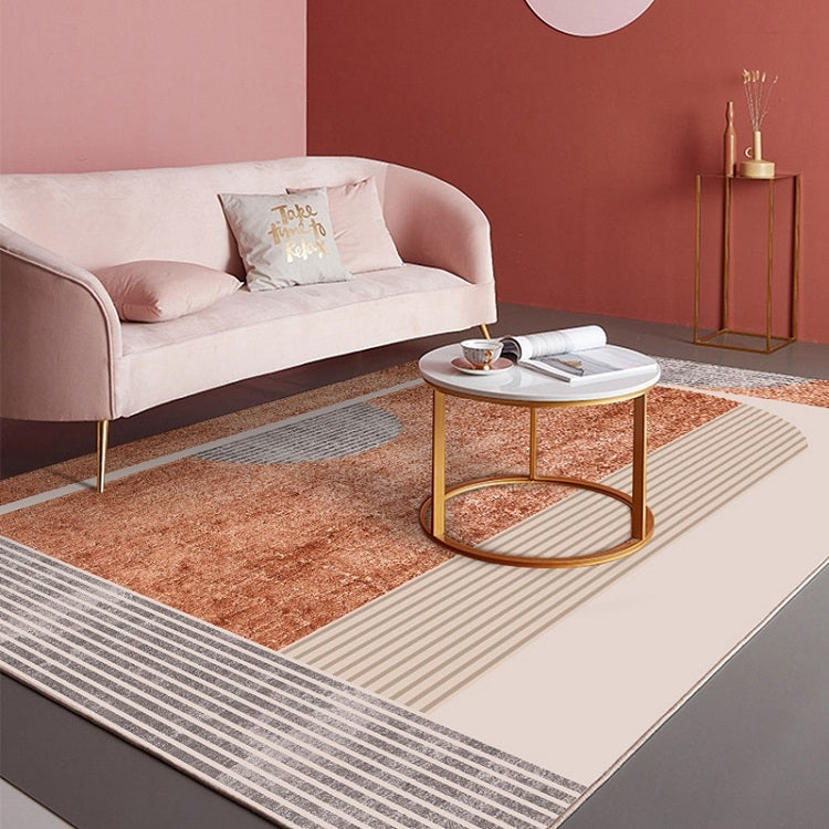 Modern Abstract Geometric Living Room Rug Coffee Table Cushion, 80x120cm, 80x160cm