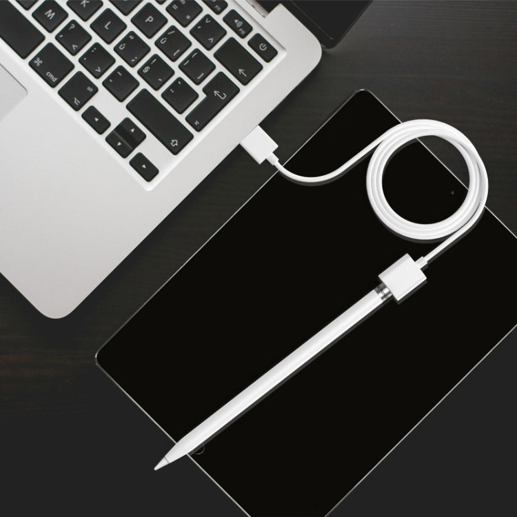 كابل شحن قلم ستايلس بطول 1 متر لـ Apple Pencil 1، لـ Apple Pencil 1