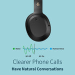 سماعة رأس رياضية لاسلكية بلوتوث مع إلغاء الضوضاء Edifier W820NB، W820NB أبيض، W820NB رمادي