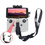 حبل تعليق جهاز تحكم عن بعد CQT مع خطاف لـ DJI Mavic Air 2/2S/Mini 2 /Mini 3 Pro، الأنماط: حبل رفيع، حبل عريض، مشبك فقط