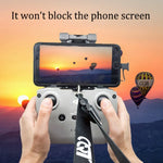 حبل تعليق جهاز تحكم عن بعد CQT مع خطاف لـ DJI Mavic Air 2/2S/Mini 2 /Mini 3 Pro، الأنماط: حبل رفيع، حبل عريض، مشبك فقط