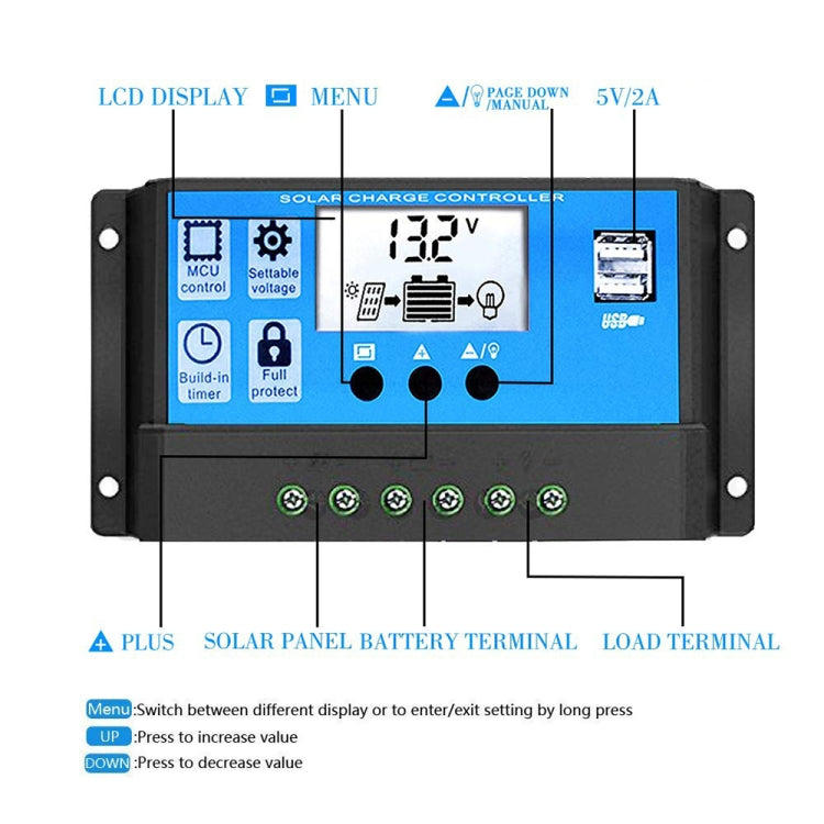 Home Solar Generator Inverter+30A Controller+18W 12V Solar Panel, Specification:, Black 12V To 220V, Black 12V To 110V, Yellow 12V To 220V, Yellow 12V To 110V