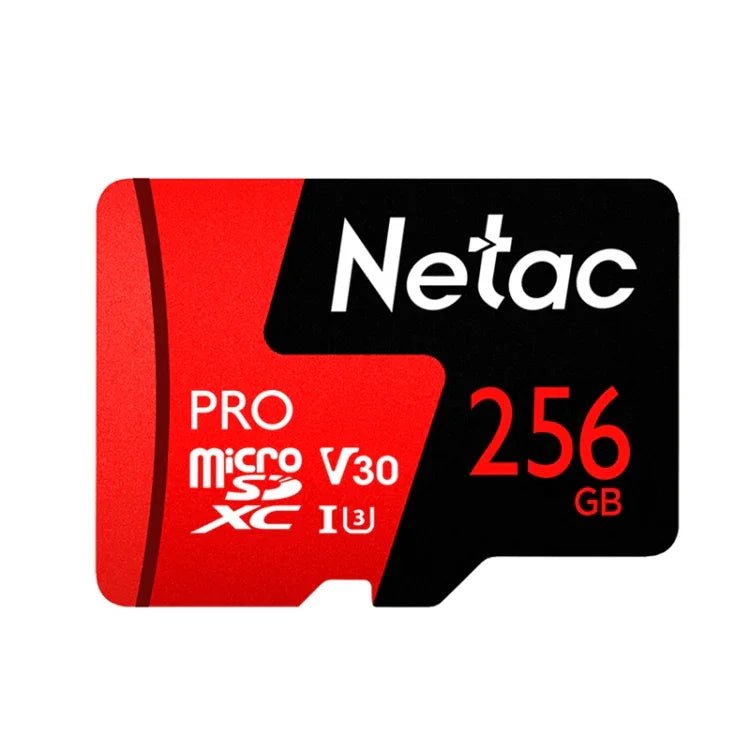 بطاقة ذاكرة هاتف محمول لكاميرا مراقبة ومسجل قيادة Netac، 32GB، 64GB، 128GB، 256GB