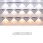 شريط ضوء ذكي LED رفيع جدًا بمستشعر حركة جسم الإنسان، الطول:، 30 سم، 40 سم