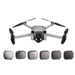 ملحقات فلاتر قابلة للتعديل من سبائك الألمنيوم RCSTQ لـ DJI Mini 3 Pro، الأنماط: UV+CPL+ND8+ND16+ND32+ND64 6 في 1، CPL، ND8، ND16، ND32، ND64، طقم 4 في 1، طقم 6 في 1
