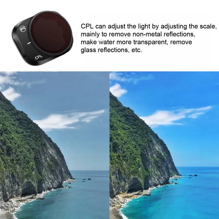 ملحقات فلاتر قابلة للتعديل من سبائك الألمنيوم RCSTQ لـ DJI Mini 3 Pro، الأنماط: UV+CPL+ND8+ND16+ND32+ND64 6 في 1، CPL، ND8، ND16، ND32، ND64، طقم 4 في 1، طقم 6 في 1