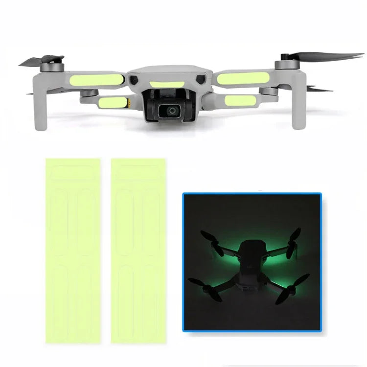 قطعتان ملصقات مضيئة لـ DJI Mavic Mini /Mini 3 Pro