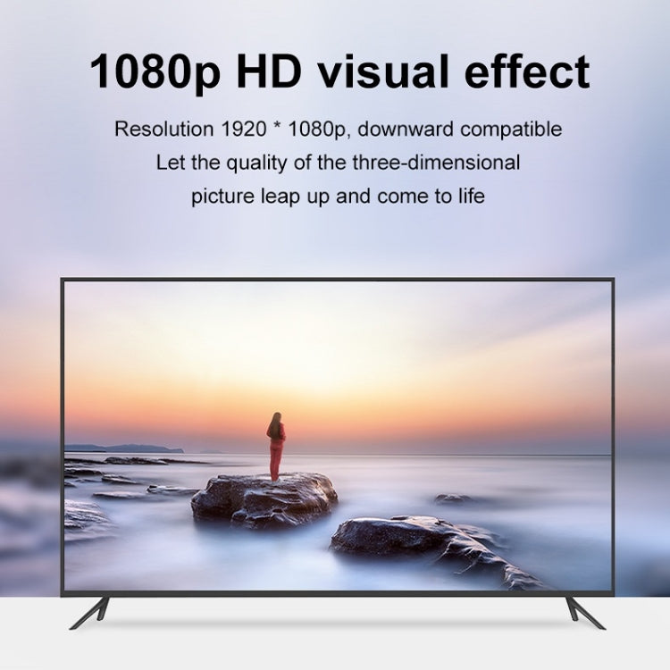 محول HDMI أنثى إلى VGA ذكر مع محول صوت لشاشة الكمبيوتر والتلفاز وجهاز العرض، أبيض، ذهبي، أسود