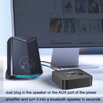 جهاز استقبال ومرسل Bluetooth NFC AFK-A10 لمكبر صوت السيارة AUX