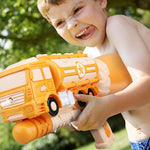 Hildren Pumping Water Play Device Summer Beach Outdoor Water Toys, Style:, Straight Pump Train (Blue), Straight Pump Train (Pink), Engineering Car (Blue), Engineering Car (Red), Engineering Car  (Yellow), Oil Tanker (Blue), Oil Tanker (Pink)           ...