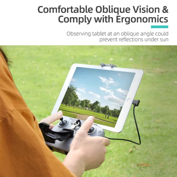 حامل لوحي لجهاز التحكم عن بعد Sunnylife لـ DJI Mini 3 Pro/Mavic 3/Mini 2/Air 2S/Mavic Air 2، حامل