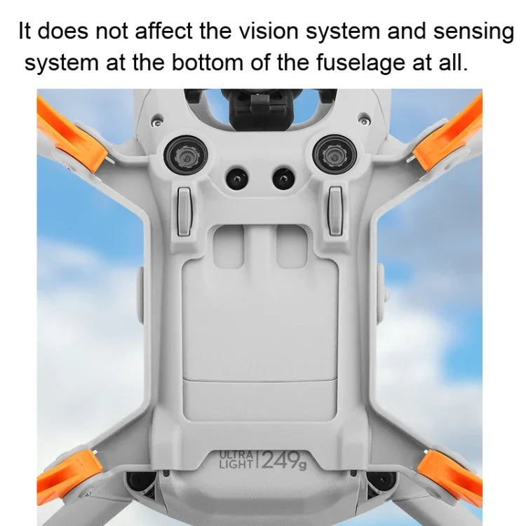 أرجل هبوط قابلة للطي على شكل عنكبوت من Sunnylife لطراز DJI Mini 3 Pro، لطراز DJI Mini 3 Pro