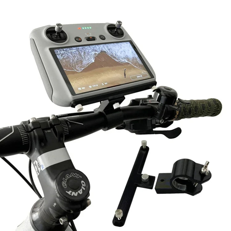 حامل تركيب دراجة لـ DJI Mini 3 Pro مع جهاز تحكم عن بعد بشاشة، حامل تركيب دراجة