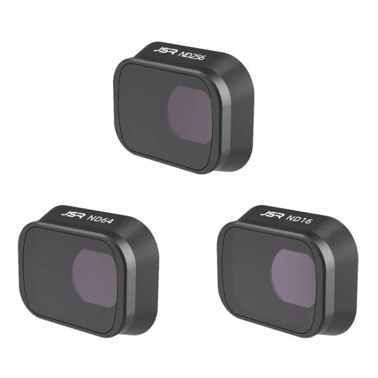فلاتر JUNESTAR لطائرة DJI Mini 3 Pro، الموديل: MCUV JSR-1663-01، CPL JSR-1663-02، ND8 JSR-1663-03، ND16 JSR-1663-04، ND32 JSR-1663-05، ND64 JSR-1663-06، ND256 JSR-1663-07، ND1000 JSR-1663-08، ND8PL JSR-1663-09، ND16PL JSR-1663-10، ND32PL JSR-1663-11