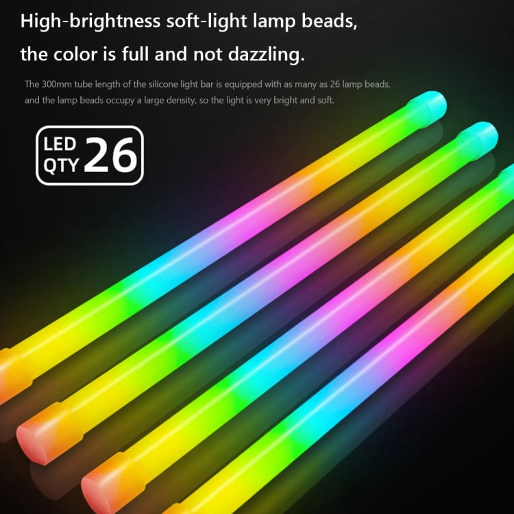 شريط إضاءة هيكل ARGB شريط LED سيليكوني زخرفي للكمبيوتر، Y360 دائري
