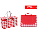 JY2209 Camping Moistureproof Portable Picnic Basket Set, Spec:, Red White, Yellow White, Leaves, Red White+150x100cm, Yellow White+150x100cm, Leaves+150x100cm, Red White+150x200cm, Yellow White+150x200cm, Leaves+150x200cm, Red White+200x200cm          ...