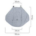 Universal Baby Stroller Accessories Sun Shade Cover With Visible Sunroof, Gray, Pink, Black
