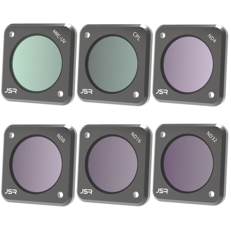 JUNESTAR Action Camera Filters For DJI Action 2,Style:, CPL, ND4, ND8, ND16, ND32, ND64, ND1000, ND8PL, Macro 10X, Night, Star, CS-3IN1, CS-4in1, CS-4in1 (NDPL), CS-6IN1, CS-8in1
