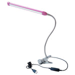 مصباح مشبك USB لحماية عين الطلاب LED قابل للتعتيم، بنفسجي، ذهبي، أسود، فضي