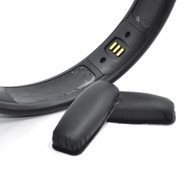 2 قطع وسادة حماية لشريط الرأس لسماعة الرأس، لسماعة Sennheiser HDR RS185 (جلد الضفدع)، لسماعة Sennheiser HDR RS165 175 (جلد البروتين)، لسماعة Sennheiser HDR RS165 175 (جلد الضفدع)