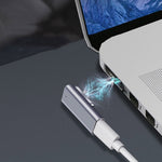 محول شحن Type-C/USB-C إلى Magsafe1/2 يدعم الشحن PD، Type-C إلى Magsafe 1 L، Type-C إلى Magsafe 2 T
