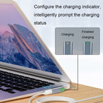 محول شحن Type-C/USB-C إلى Magsafe1/2 يدعم الشحن PD، Type-C إلى Magsafe 1 L، Type-C إلى Magsafe 2 T