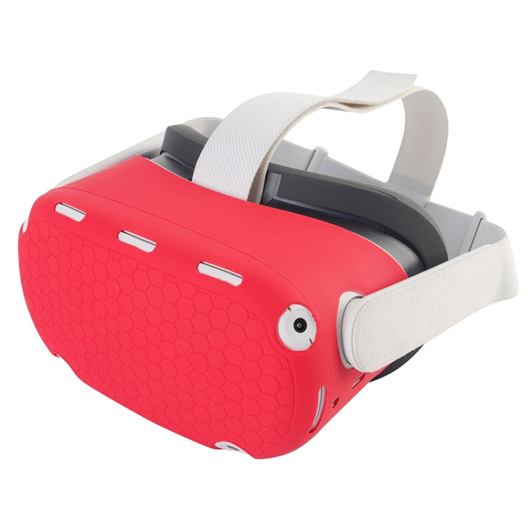 غطاء مقاوم للصدمات والغبار لنظارات Oculus Quest 2، أبيض، أحمر، أزرق، أسود