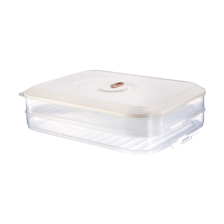 Household Refrigerator Freezer Large Capacity Dumpling Box, Capacity:, One Layer (Green), Two Layers (White), Two Layers (Green), Three Layers (White), Four Layers (White), Four Layers (Green)