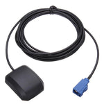 مضخم هوائي GPS للأقمار الصناعية DVD ملاحة السيارة GPS-01، واجهة SMA/FAKRA-C، قاعدة مغناطيسية