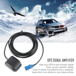 2 قطع مضخم هوائي GPS للأقمار الصناعية DVD ملاحة السيارة، واجهة FAKRA-C، قاعدة بلاستيكية