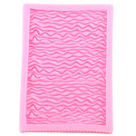 Food Grade Fondant Silicone Mold Pleated Skirt Cake Decorating Tool, CC562