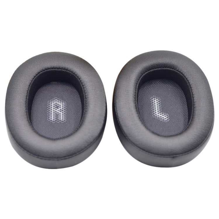 2 قطع غطاء إسفنجي لسماعة الرأس لـ JBL E55BT، اللون: بدون يمين ويسار، أسود، أزرق، رمادي، أحمر، أخضر، رمادي، بدون يمين ويسار، مخمل سميك، شبكة كرة القدم سميكة