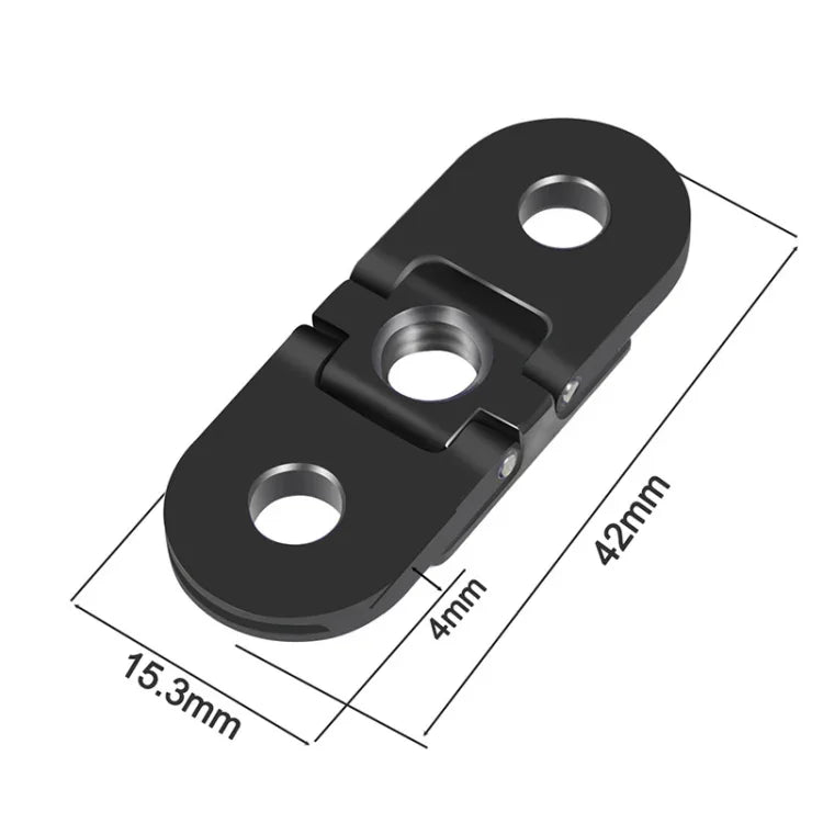 قاعدة معدنية قابلة للطي ومغناطيسية بديلة لكاميرات GoPro HERO13 Black / HERO12 Black / HERO11 Black