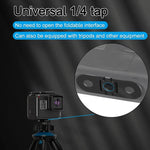 قاعدة معدنية قابلة للطي ومغناطيسية بديلة لكاميرات GoPro HERO13 Black / HERO12 Black / HERO11 Black
