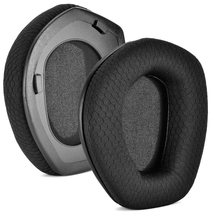 2 قطع وسادات أذن لسماعة Sennheiser HDR RS165 RS175 RS185 RS195، النمط: وسادة أذن جلد الضفدع، وسادة أذن قماش مخمل، وسادة أذن جلد البروتين، وسادة أذن جلد الحمل، وسادة أذن شبكة كرة القدم